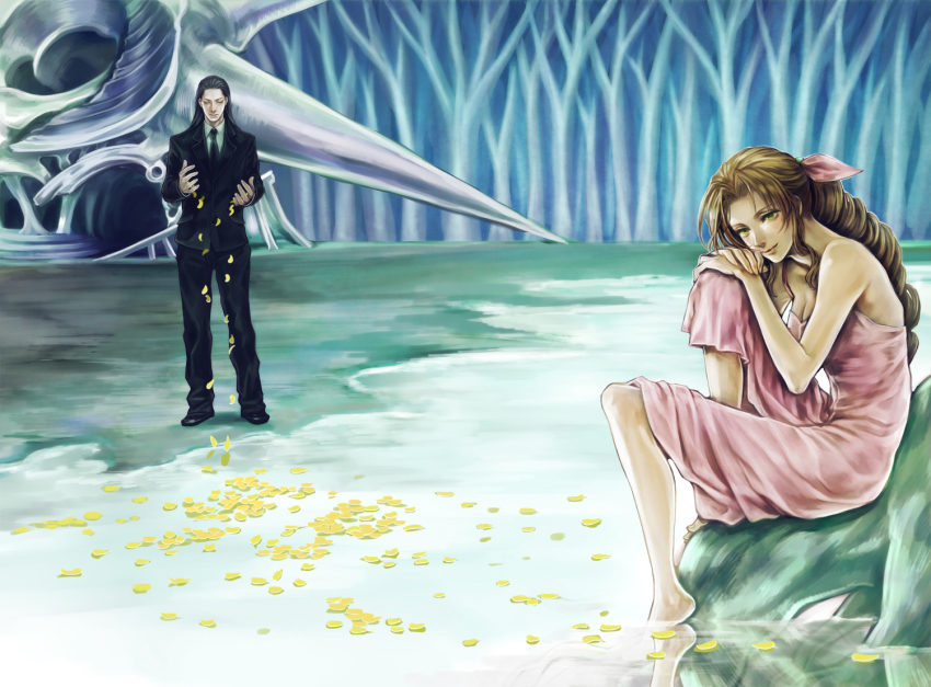 Aerith Gainsborough (Final Fantasy) Rule 34 Image
