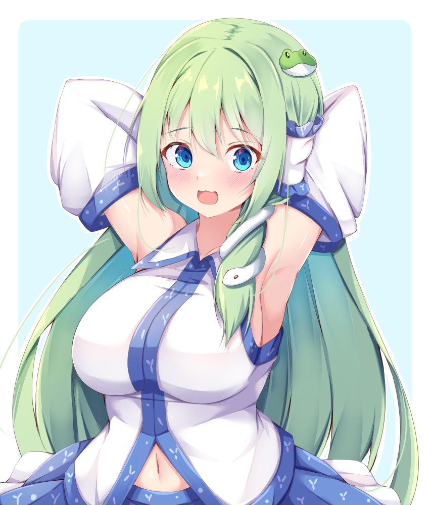 Kochiya Sanae (Touhou) Rule 34 Image