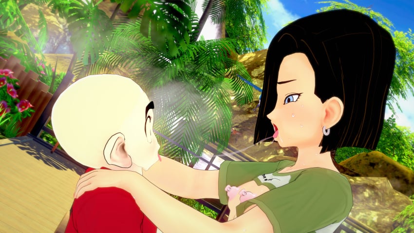 Android 17 (Dragon Ball) Rule 34 Image