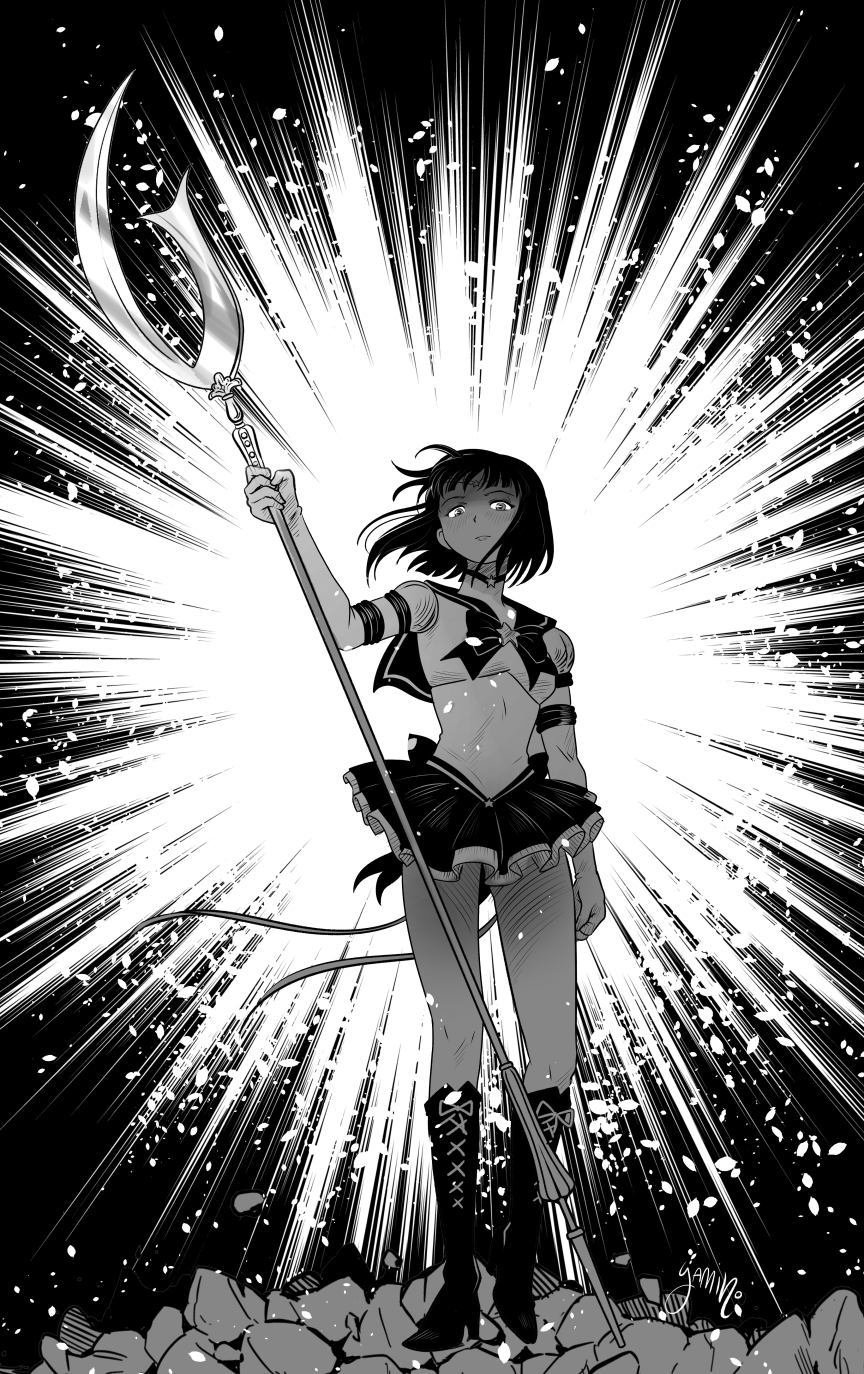 Sailor Saturn (Bishoujo Senshi Sailor Moon) Rule 34 Image