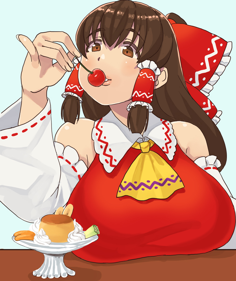 Hakurei Reimu (Cookie (Touhou)) Rule 34 Image