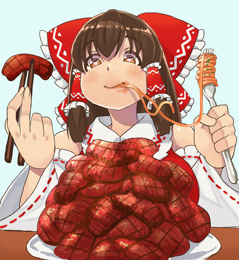 Hakurei Reimu (Cookie (Touhou)) Rule 34 Image