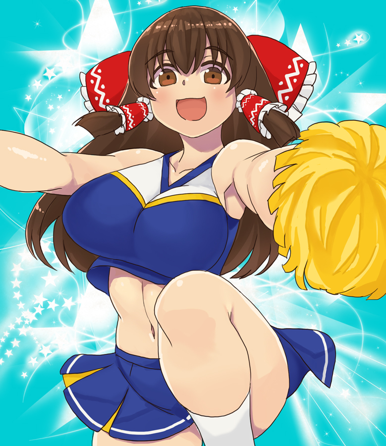 Hakurei Reimu (Cookie (Touhou)) Rule 34 Image