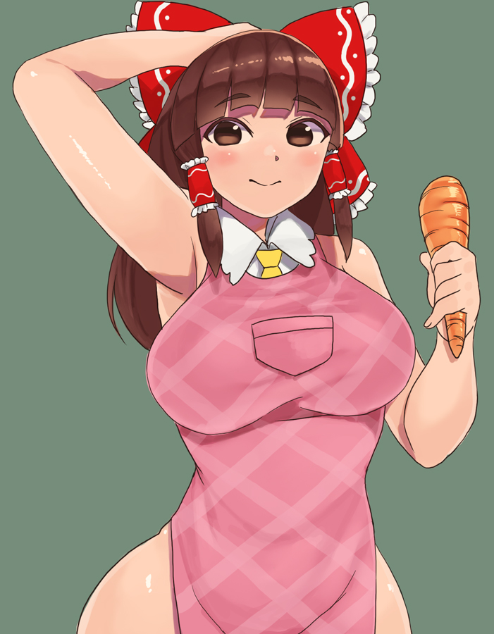 Hakurei Reimu (Cookie (Touhou)) Rule 34 Image