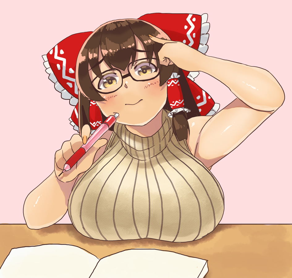 Hakurei Reimu (Cookie (Touhou)) Rule 34 Image