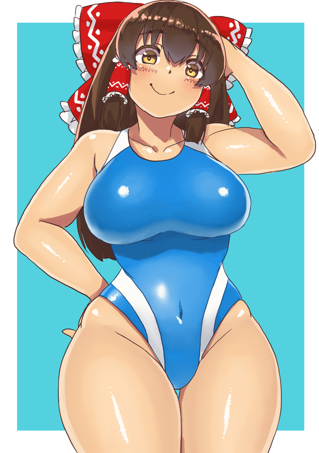 Hakurei Reimu (Cookie (Touhou)) Rule 34 Image