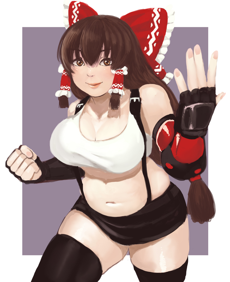 Hakurei Reimu (Cookie (Touhou)) Rule 34 Image