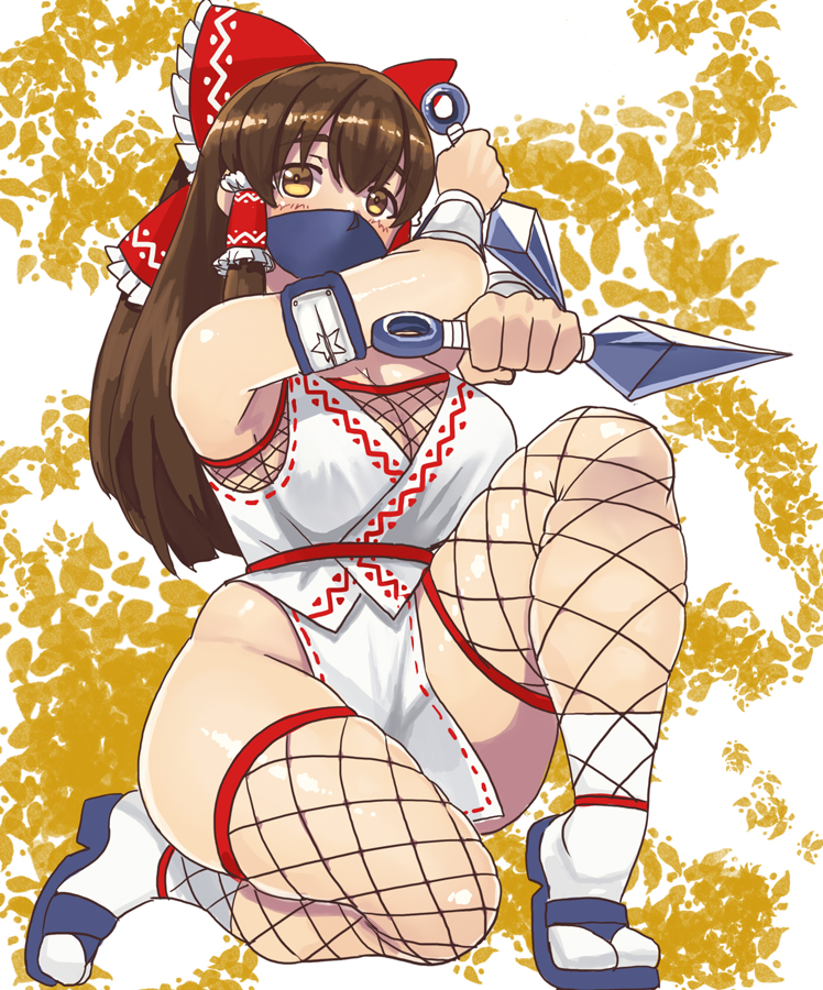 Hakurei Reimu (Cookie (Touhou)) Rule 34 Image
