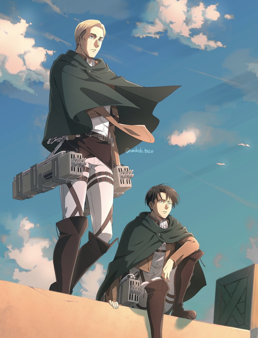 Erwin Smith (Levi (Shingeki No Kyojin)) Rule 34 Image