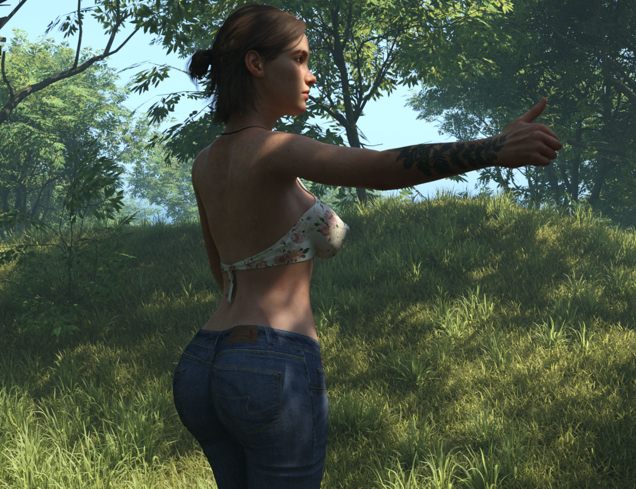 Ellie (The Last Of Us) Rule 34 Image