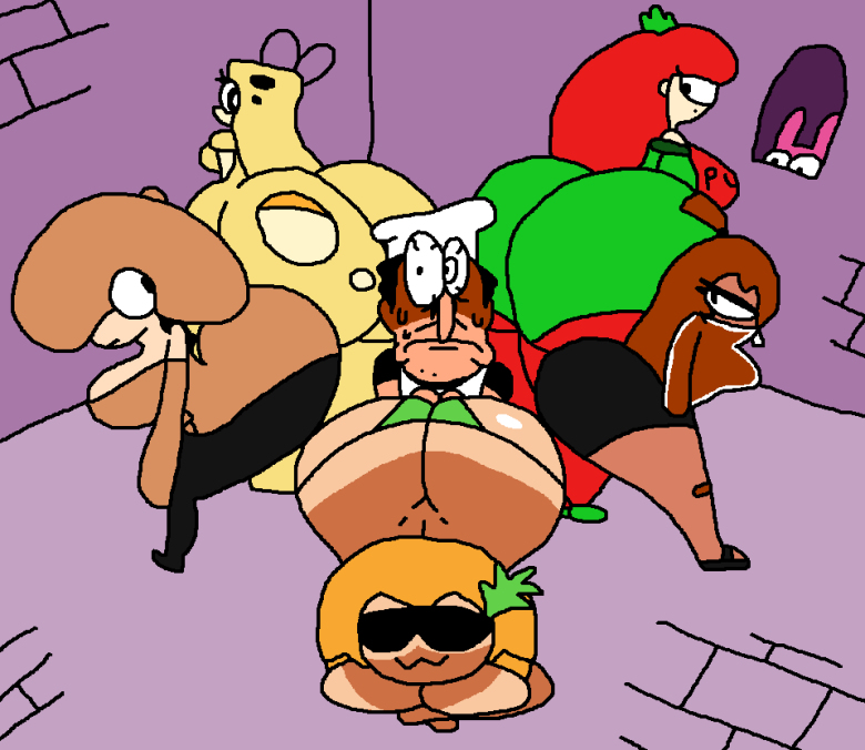 Cheese Toppin (Pizza Tower) Rule 34 Image