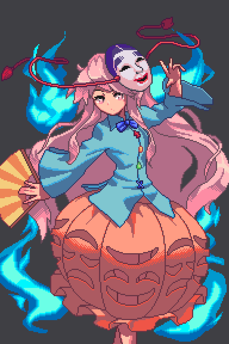 Hata No Kokoro (Touhou) Rule 34 Image
