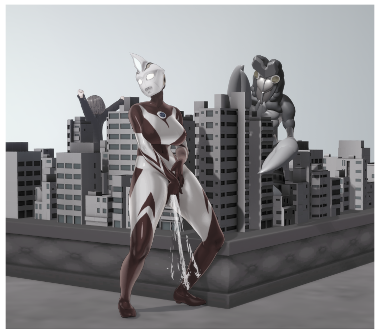 Ultrawoman (Ultraman (Franchise)) Rule 34 Image