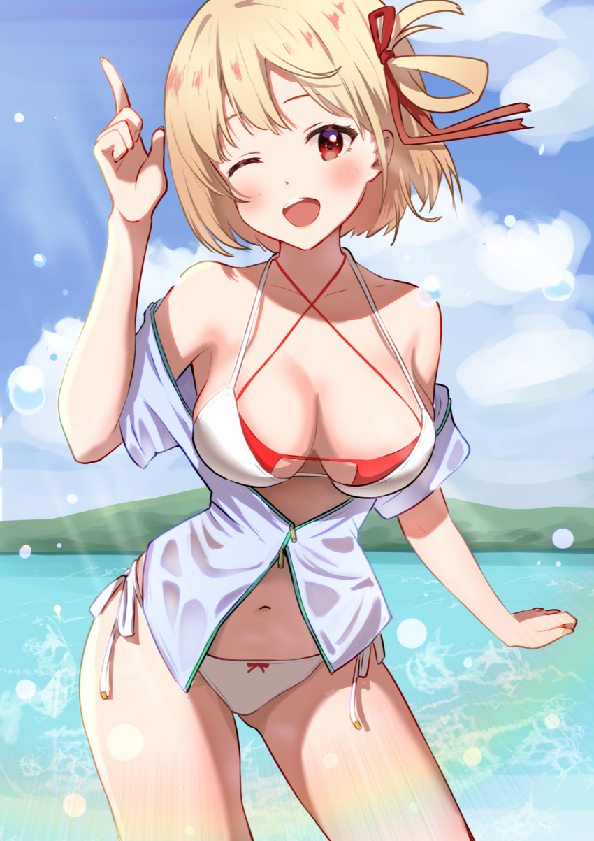 Nishikigi Chisato (Lycoris Recoil) Rule 34 Image