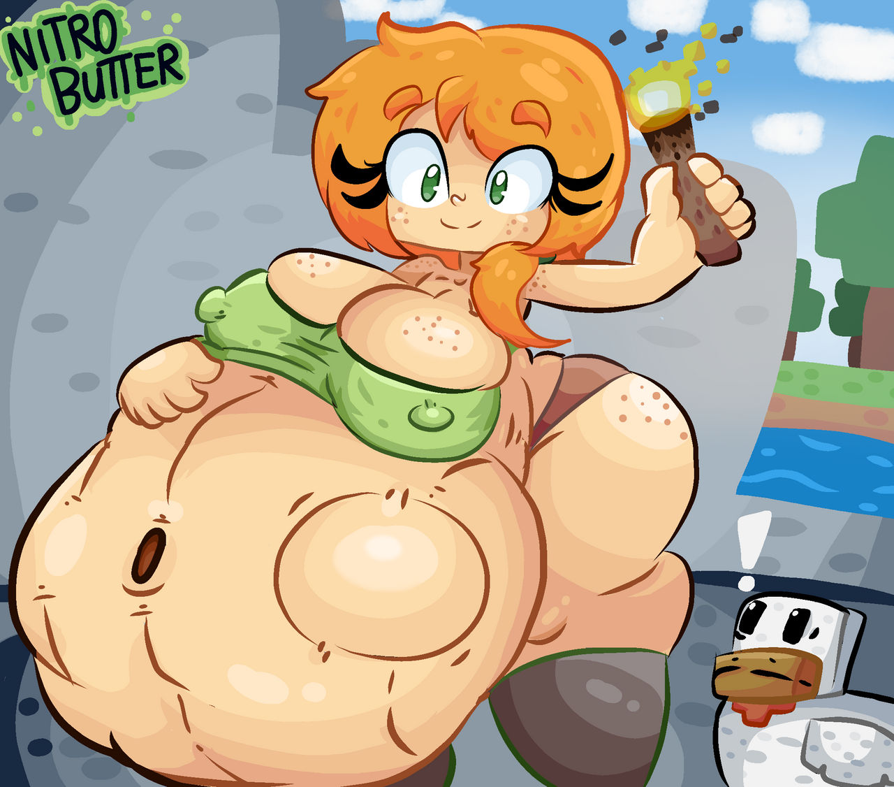 Alex (Minecraft) Rule 34 Image