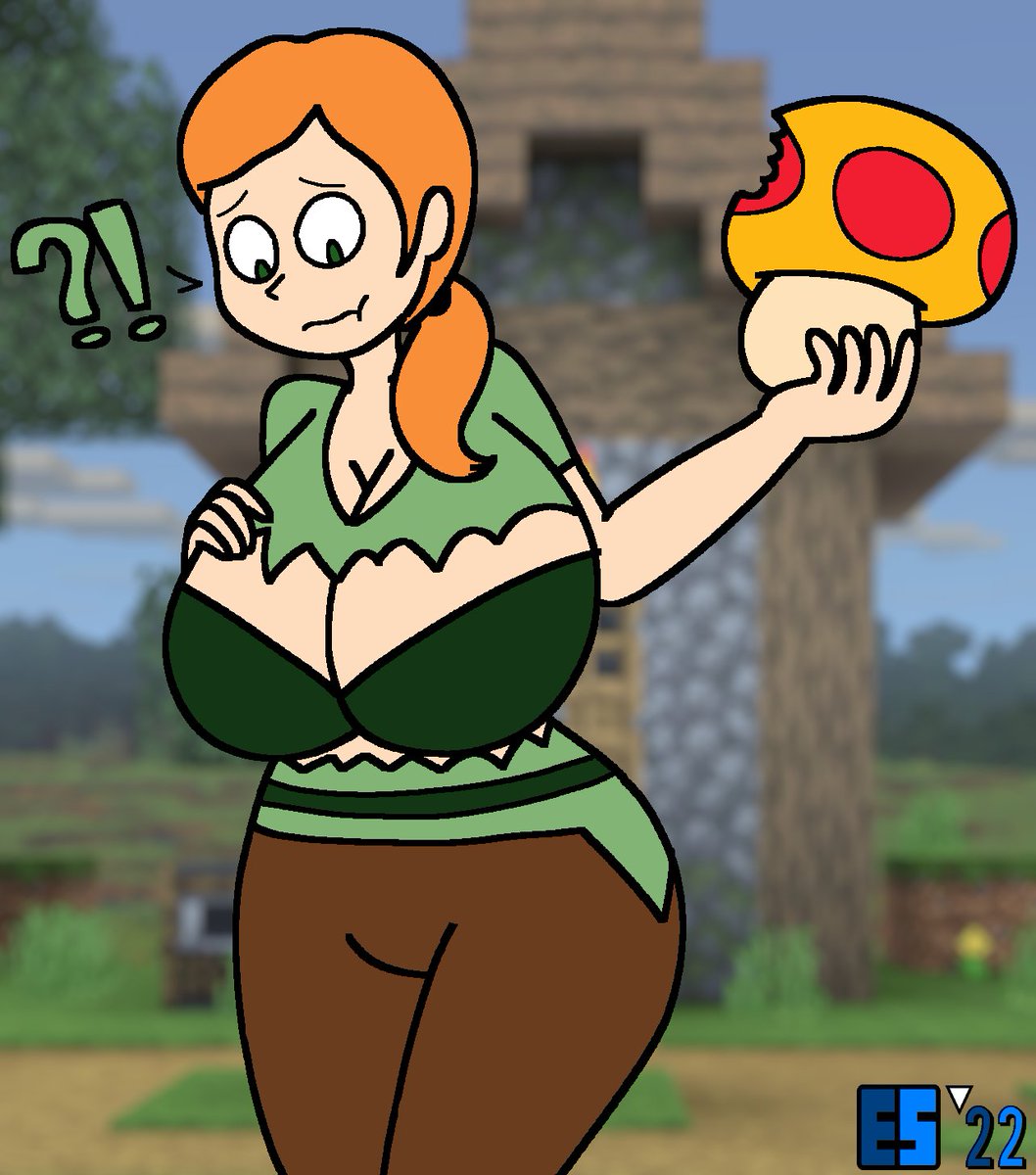 Alex (Minecraft) Rule 34 Image