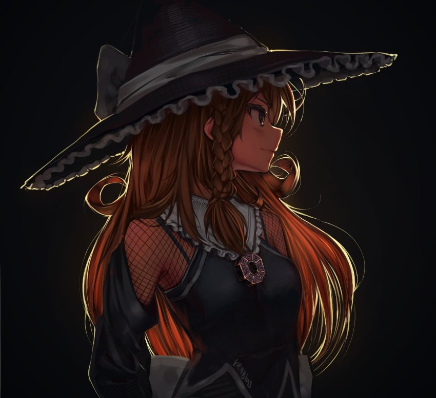Kirisame Marisa (Touhou) Rule 34 Image