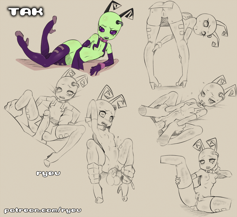 Tak (Invader Zim) Rule 34 Image