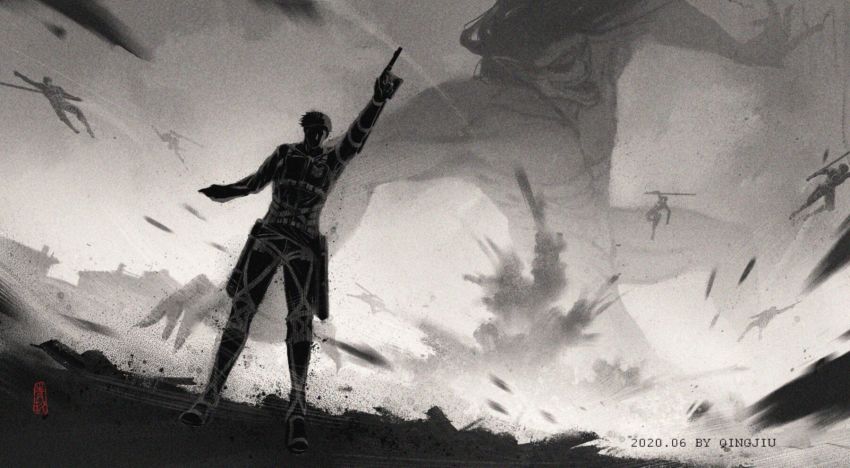 Erwin Smith (Qingjiu) Rule 34 Image