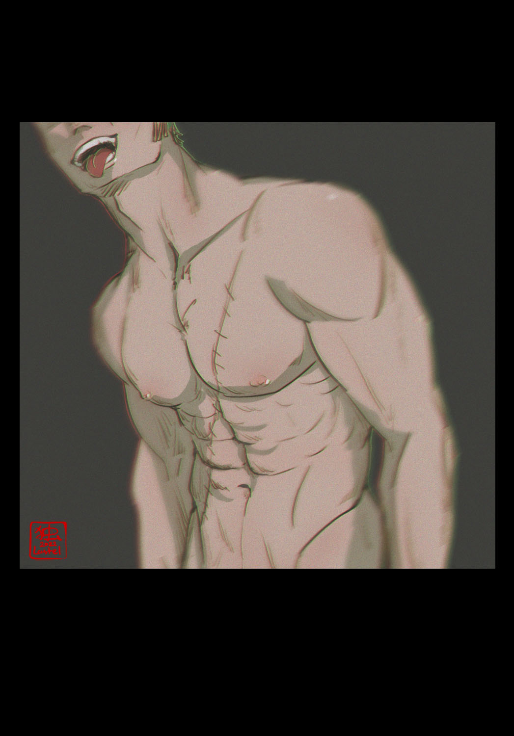 Roronoa Zoro (One Piece) Rule 34 Image