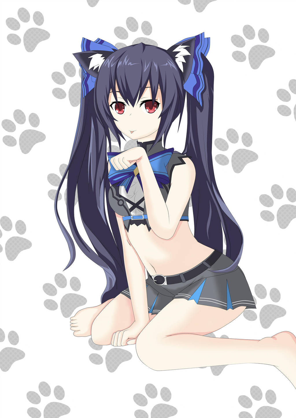 Noire (Neptunia) Rule 34 Image
