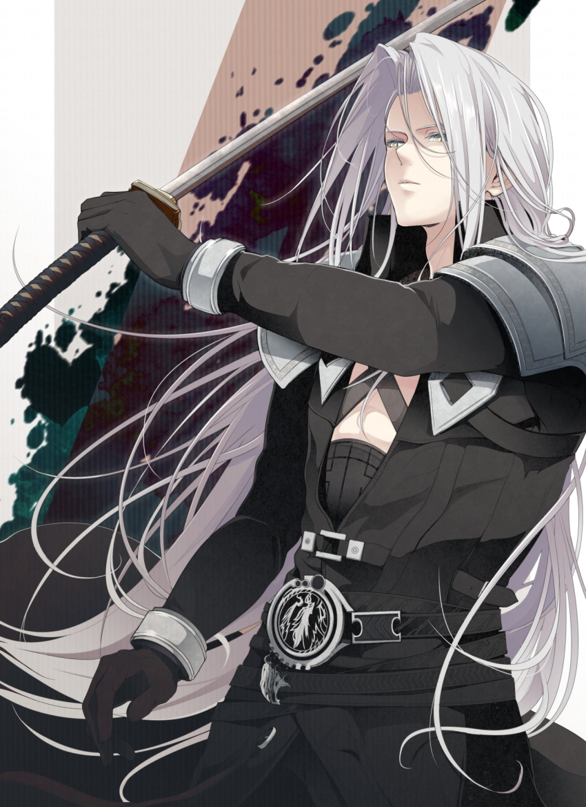Sephiroth (Final Fantasy) Rule 34 Image