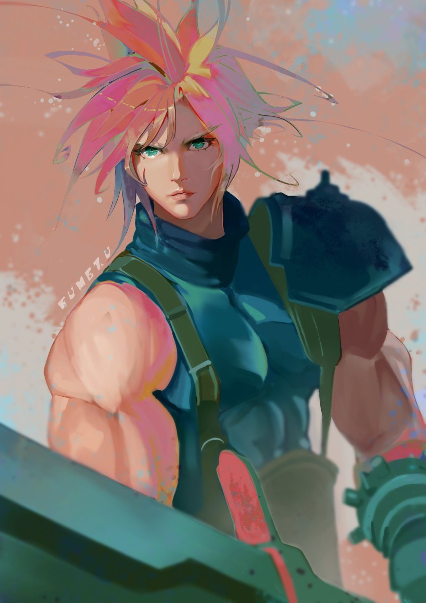 Cloud Strife (Final Fantasy) Rule 34 Image