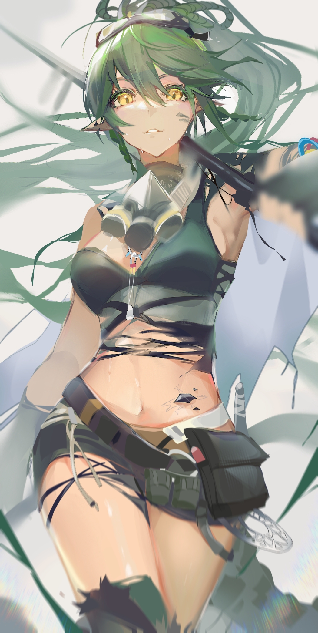 Gavial (Arknights) Rule 34 Image