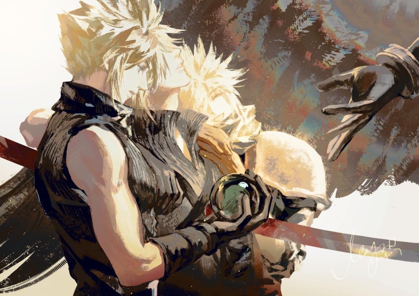 Cloud Strife (Final Fantasy) Rule 34 Image