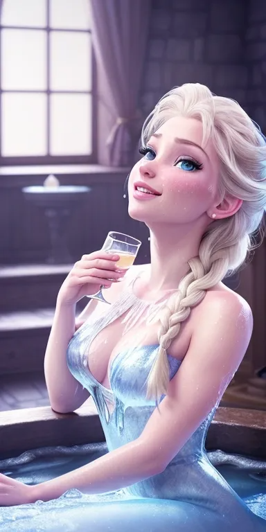 Elsa (Frozen) Rule 34 Image