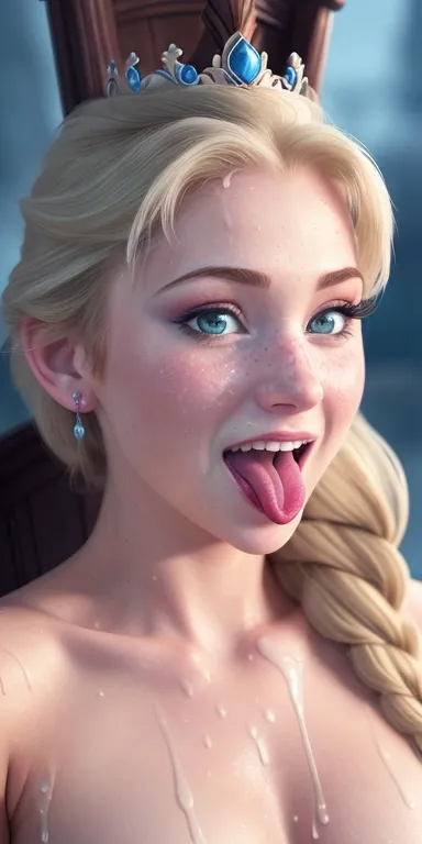 Elsa (Frozen) Rule 34 Image