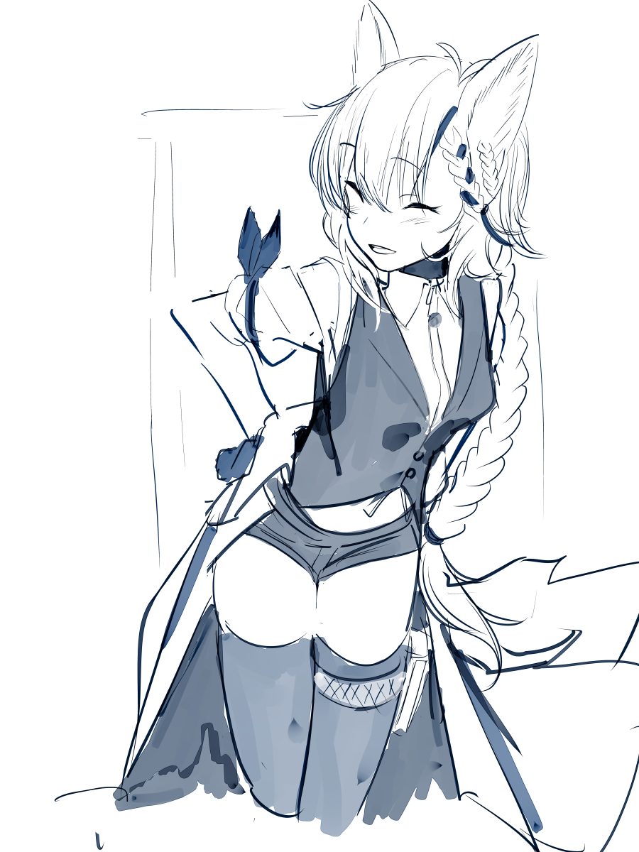 Kroos (Arknights) Rule 34 Image