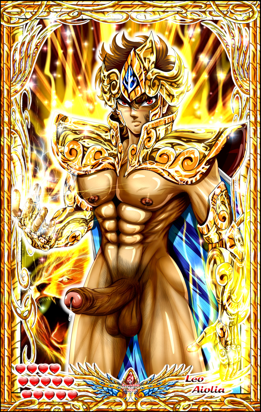 Leo Aiolia (Saint Seiya) Rule 34 Image