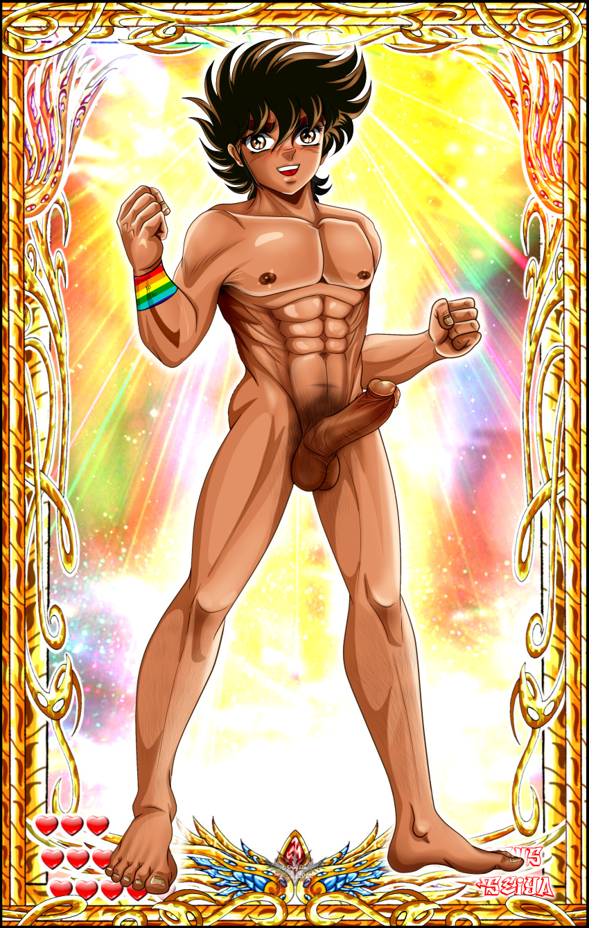 Pegasus Seiya (Saint Seiya) Rule 34 Image