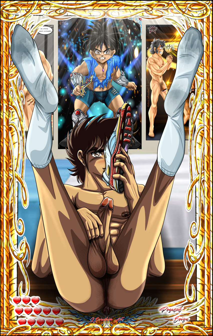 Pegasus Seiya (Saint Seiya) Rule 34 Image
