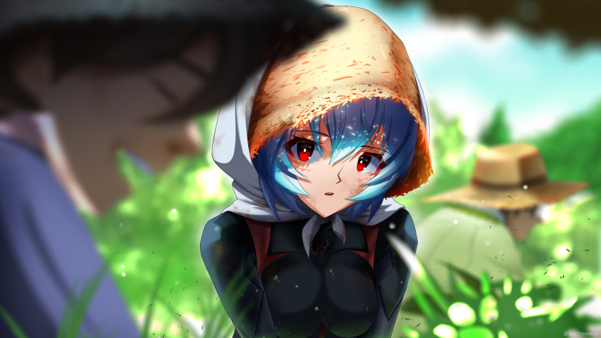 Ayanami Rei (Neon Genesis Evangelion) Rule 34 Image