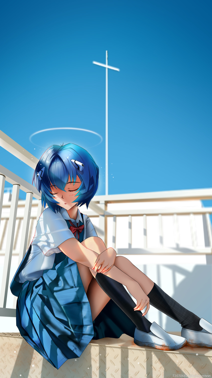 Ayanami Rei (Neon Genesis Evangelion) Rule 34 Image