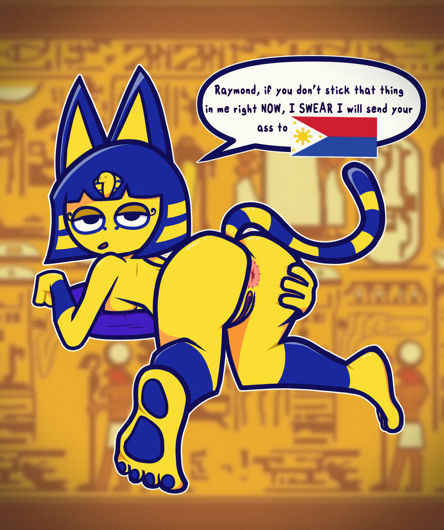 Ankha (Animal Crossing) Rule 34 Image