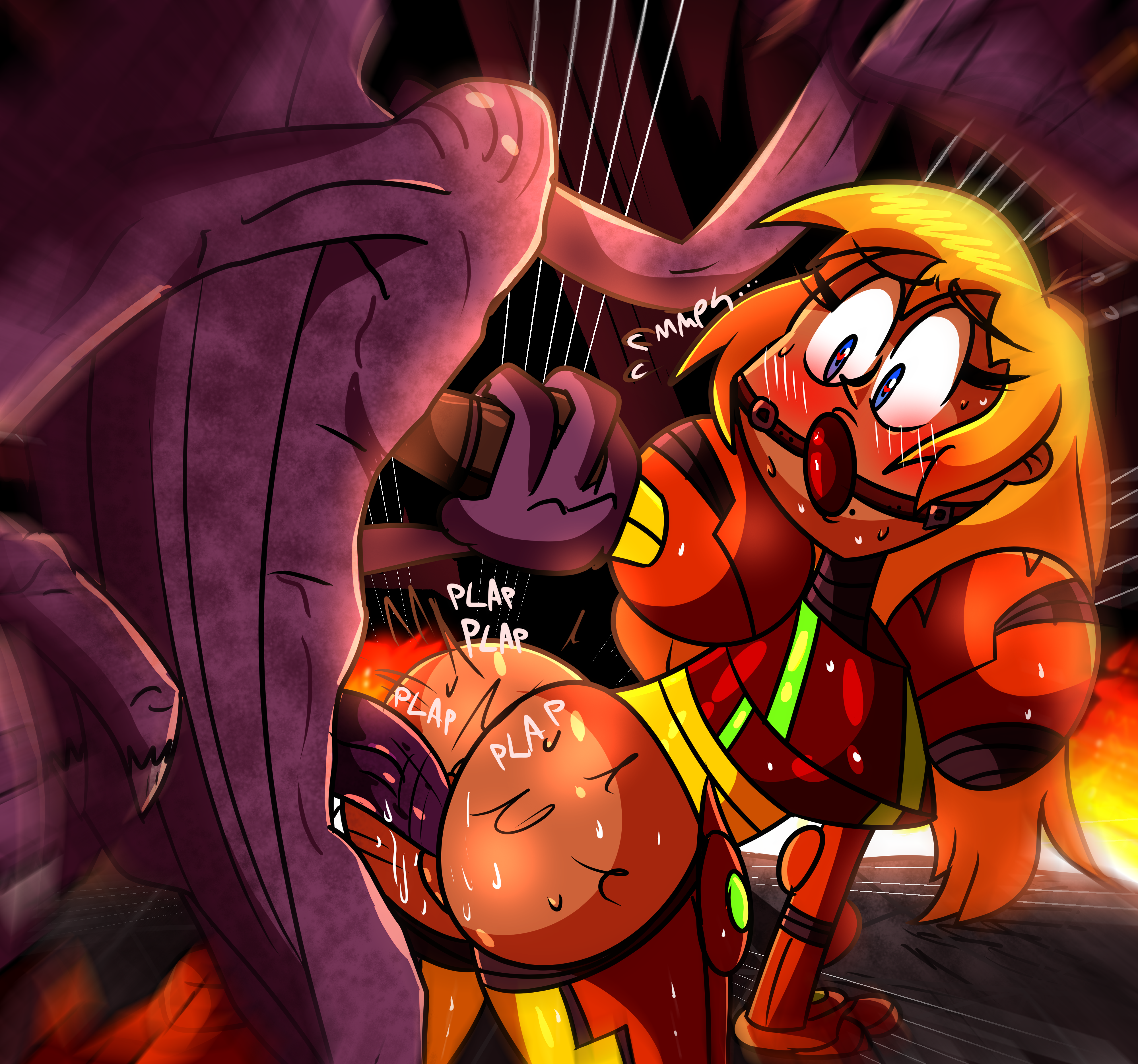 Armored Samus (Metroid) Rule 34 Image
