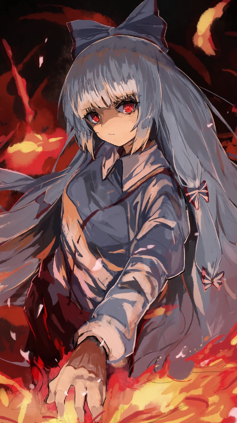 Fujiwara No Mokou (Touhou) Rule 34 Image