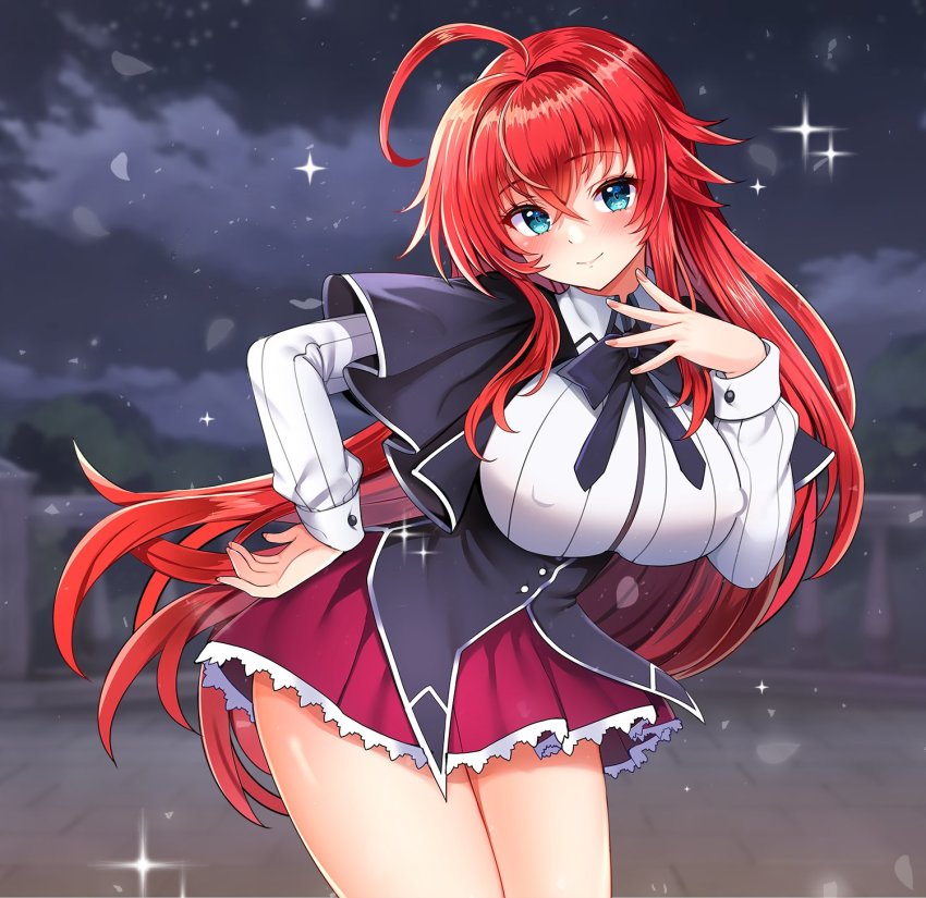 Rias Gremory (High School Dxd) Rule 34 Image