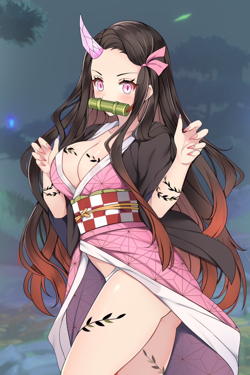 Kamado Nezuko (Kimetsu No Yaiba) Rule 34 Image