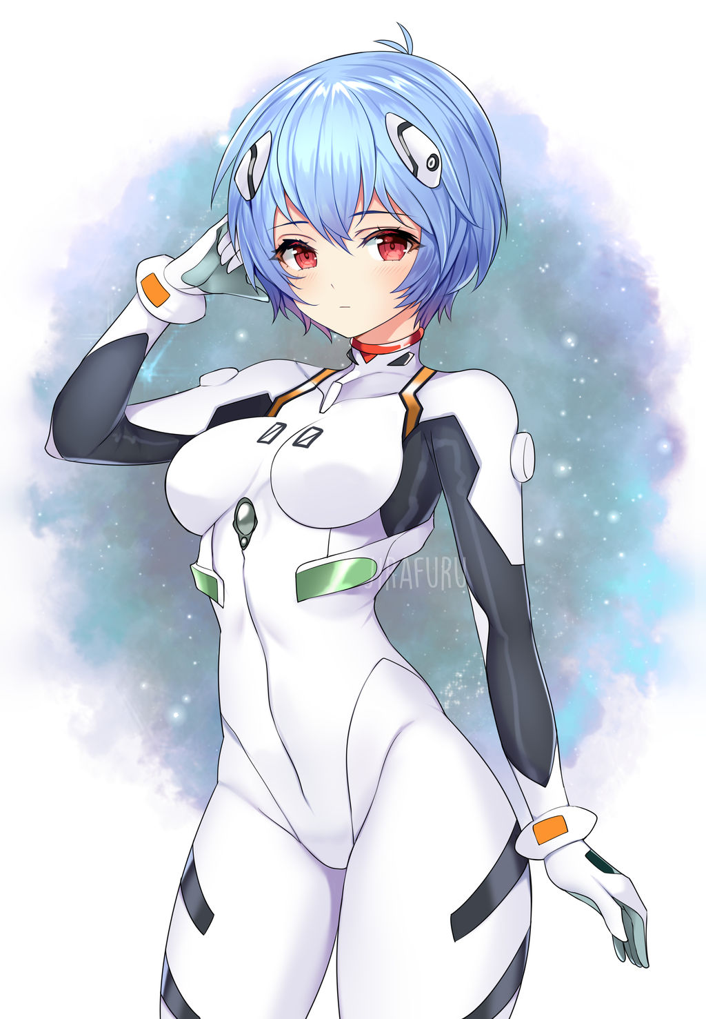 Ayanami Rei (Neon Genesis Evangelion) Rule 34 Image