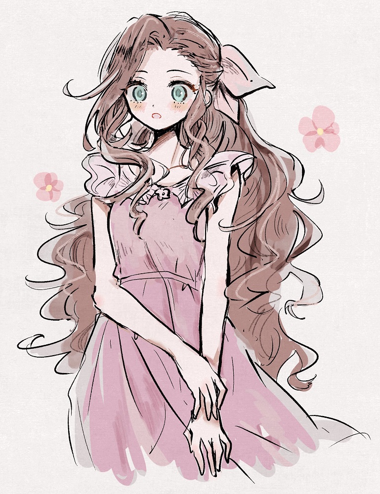 Aerith Gainsborough (Final Fantasy) Rule 34 Image