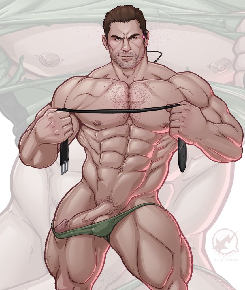 Chris Redfield (Resident Evil) Rule 34 Image