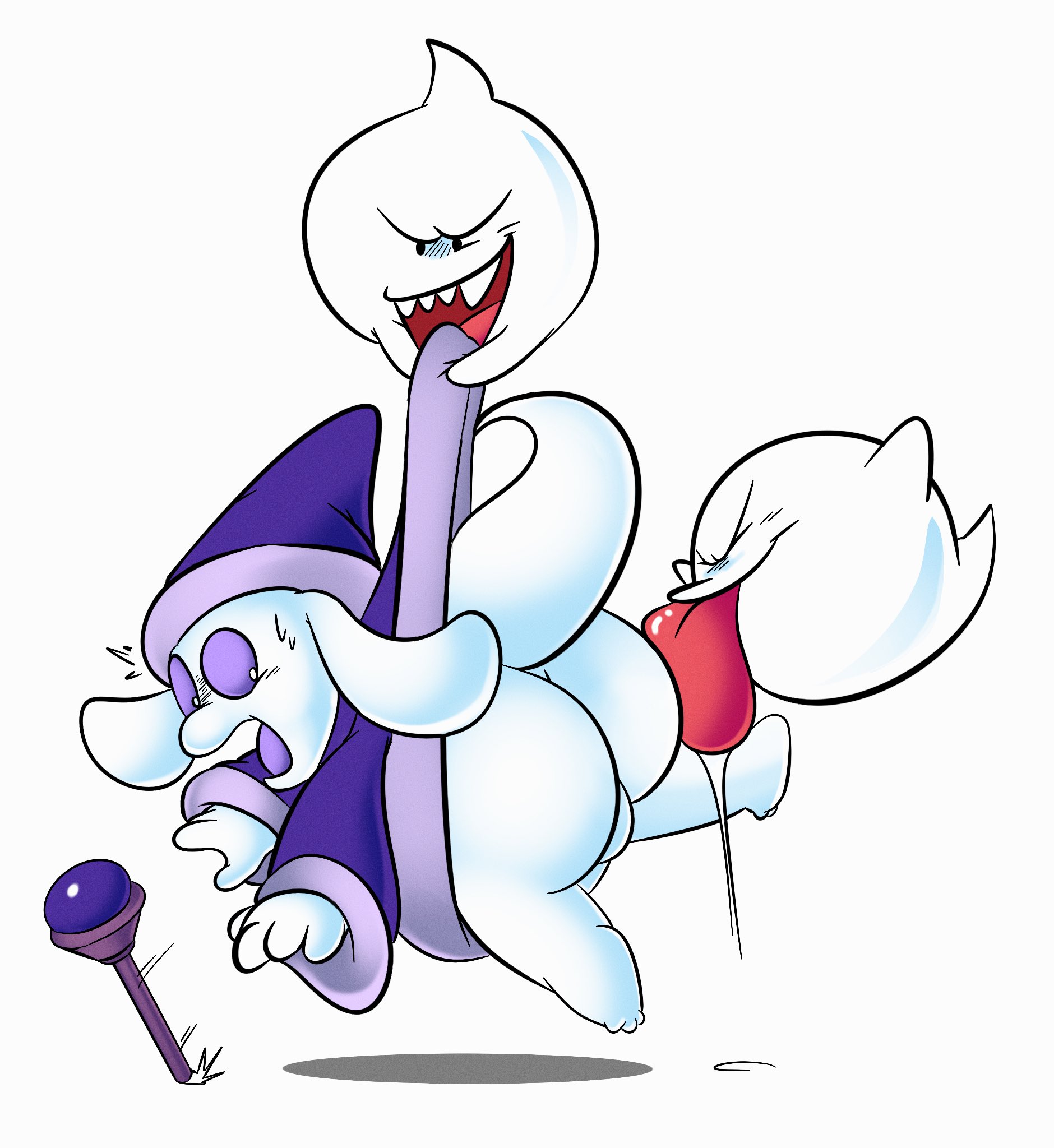 Boo (Mario) Rule 34 Image
