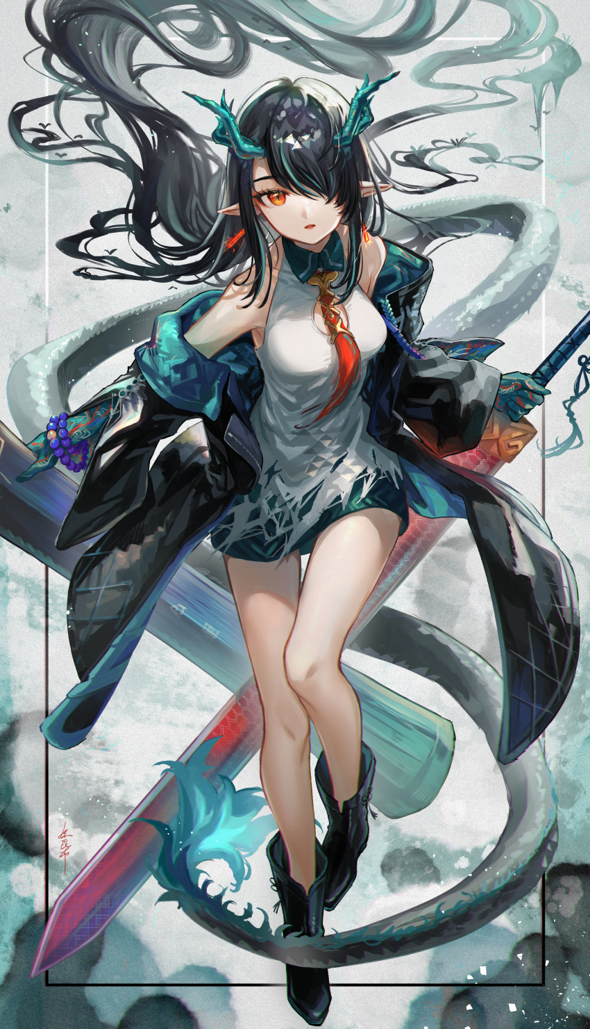 Dusk (Arknights) Rule 34 Image