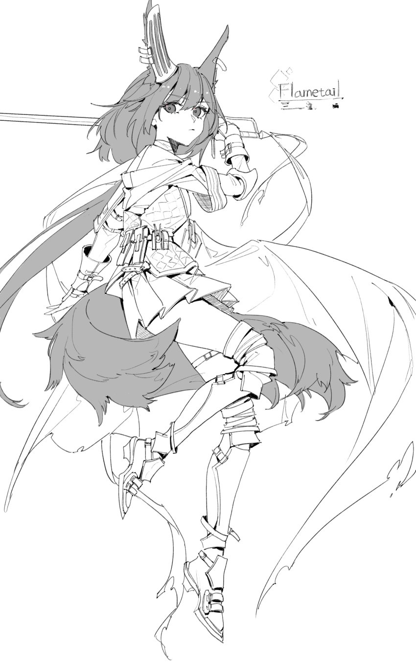 Flametail (Arknights) Rule 34 Image