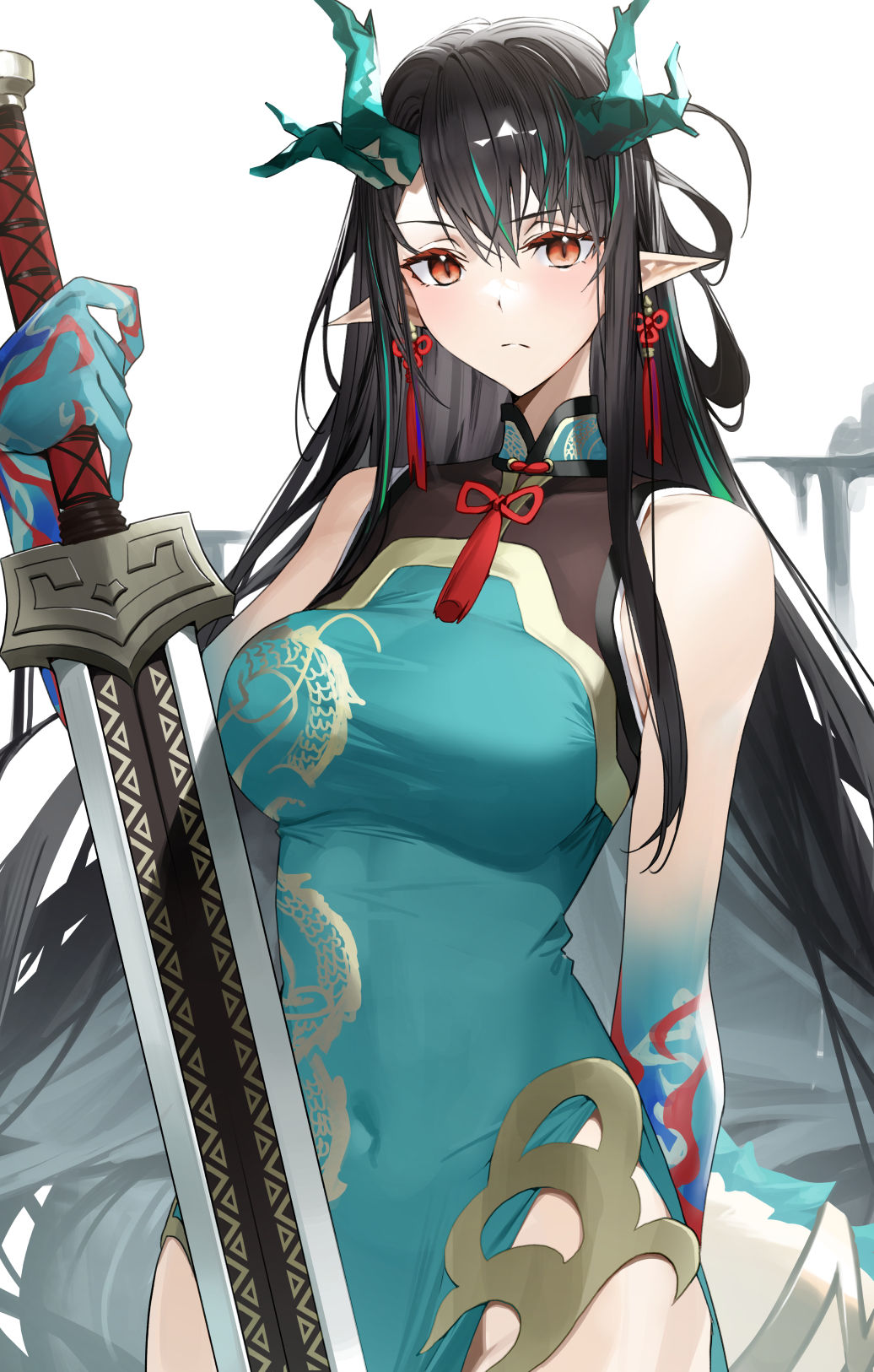 Dusk (Arknights) Rule 34 Image