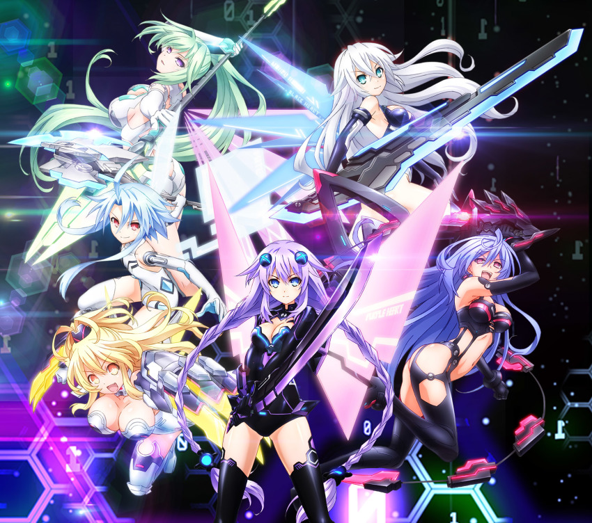 Blanc (Black Heart (Neptunia)) Rule 34 Image